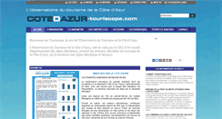 Desktop Screenshot of cotedazur-touriscope.com